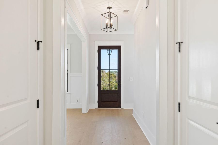 Spacious, unfurnished interior of a new home in Rivercroft, Awendaw (Image 39).