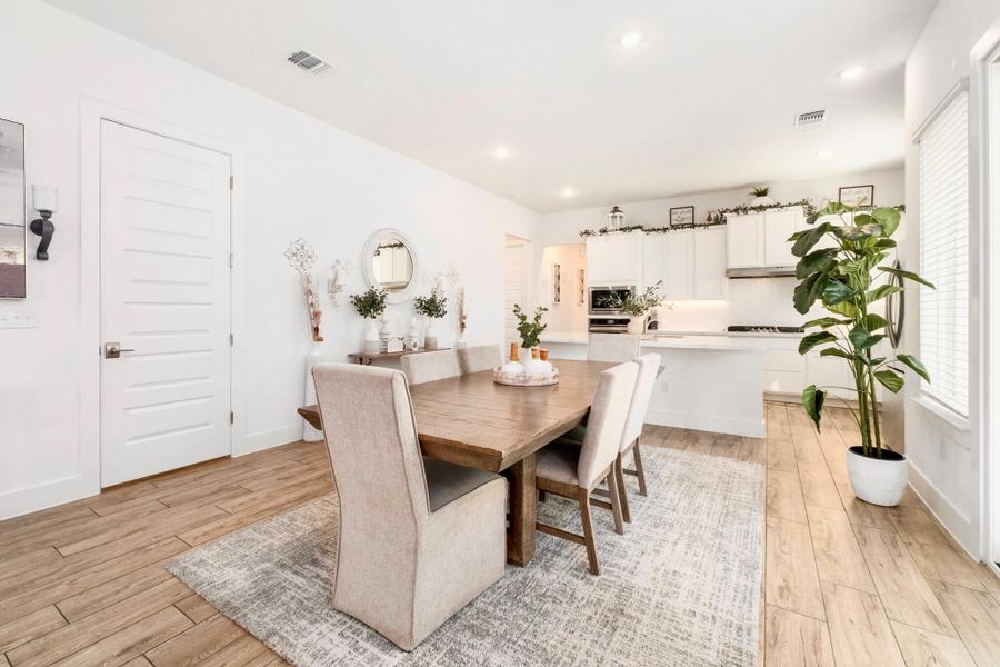 Another angle of the dining area.