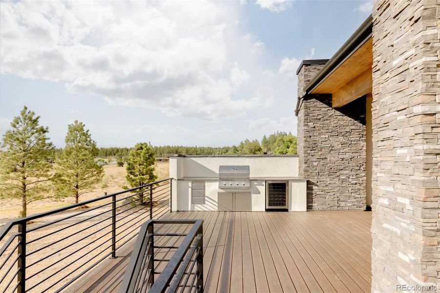 Front exterior of a new home in , Franktown, CO, highlighting curb appeal (Image 25).