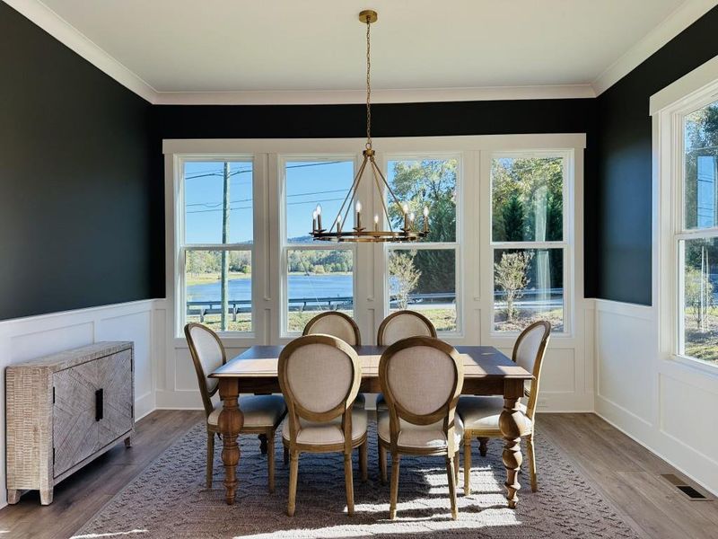 Furnished interior view inside a new home in Hillshire, Cumming (Image 13).