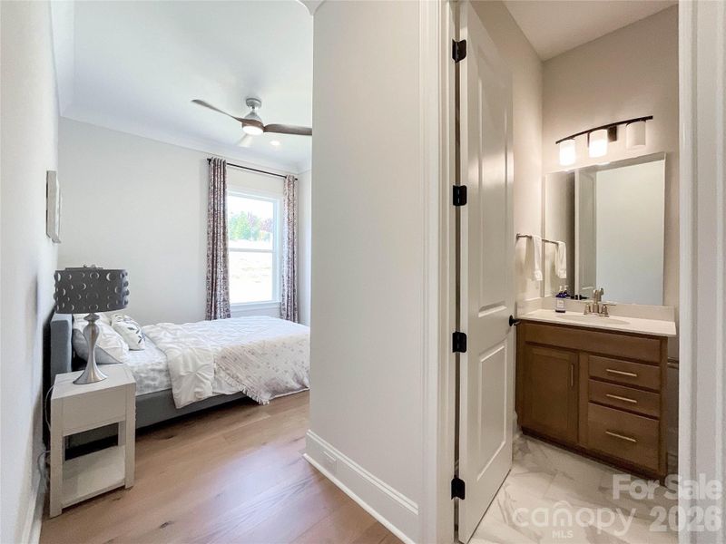 Furnished interior view inside a new home in , Huntersville (Image 41).