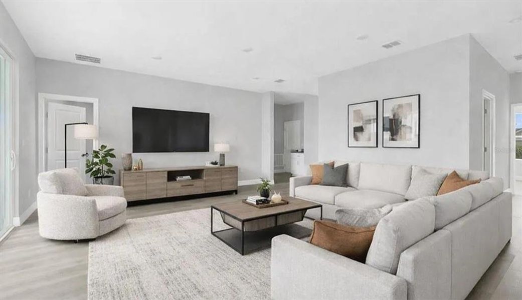 Furnished interior view inside a new home in , Punta Gorda (Image 6).