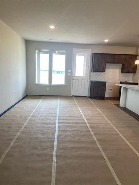 In-progress construction of a new home in Clear Sky Addition, Valley View, TX (Image 7).