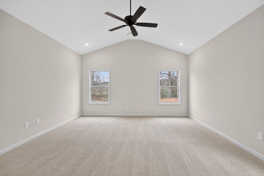 Spacious, unfurnished interior of a new home in Blackwelder Bluff, Bowdon (Image 24).