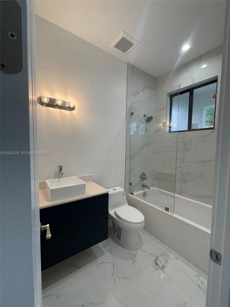 Furnished interior view inside a new home in , Miami (Image 5).