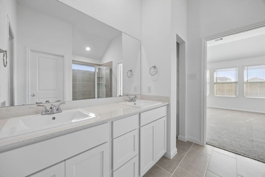 Furnished interior view inside a new home in Riviera Pines, Huffman (Image 13).