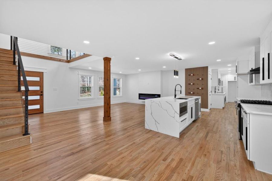 Furnished interior view inside a new home in , Norcross (Image 14).