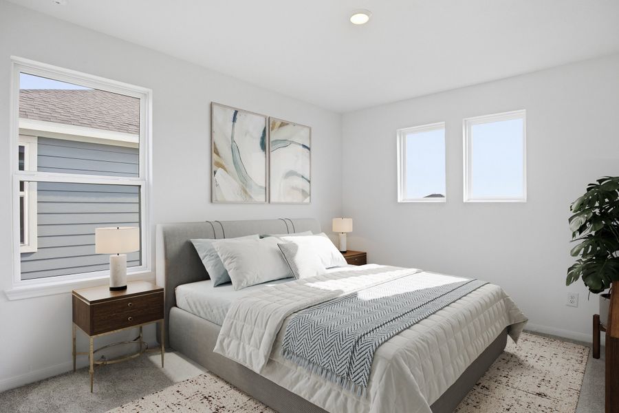 Representative furnished interior of a home built from the Nolan by Taylor Morrison in Trillium, Richmond (Image 14). Representative furnished interior of a home built from the Nolan by Taylor Morrison in Trillium, Richmond (Image 14).