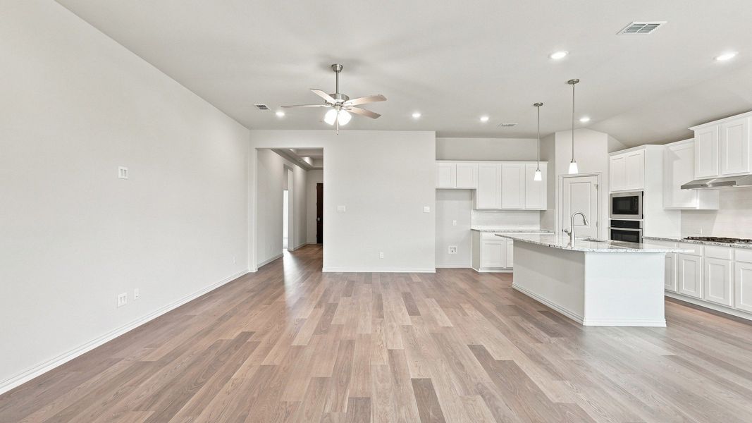Furnished interior view inside a new home in Anna Ranch, Anna (Image 16).
