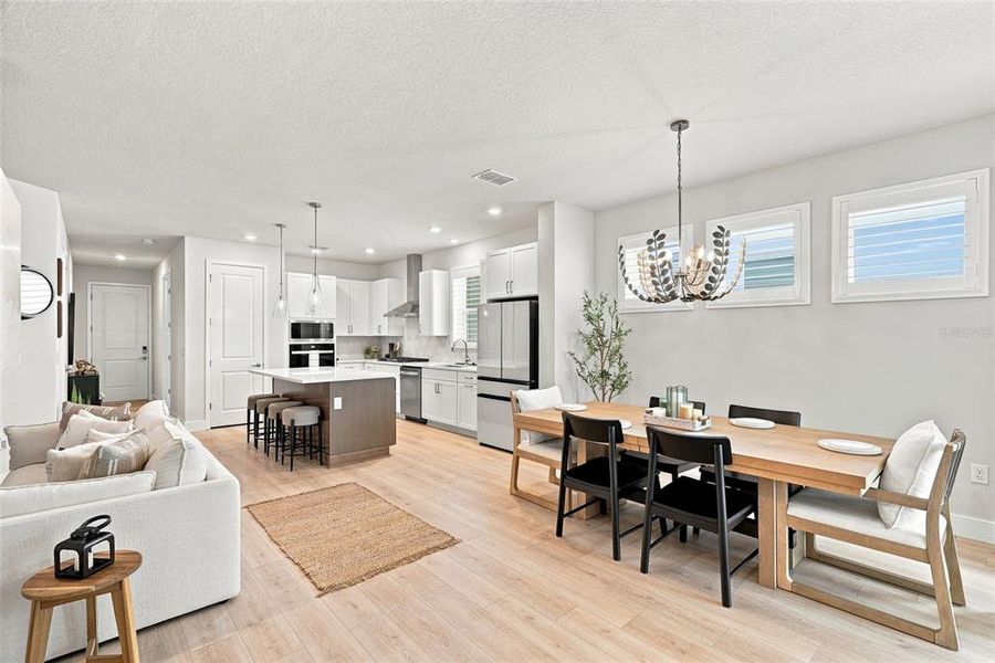 Furnished interior view inside a new home in SeaFlower – Bungalow Homes, Bradenton (Image 5).