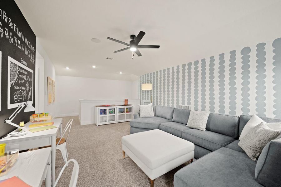 Furnished interior view inside a new home in Medina, Dayton (Image 18).