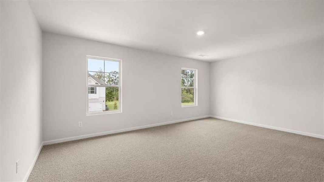 Spacious, unfurnished interior of a new home in Braselton Village, Braselton (Image 21).