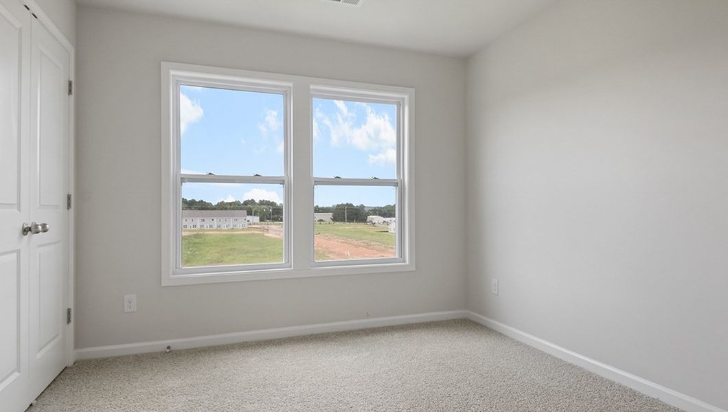 Spacious, unfurnished interior of a new home in Skybrook Corners, Huntersville (Image 19).
