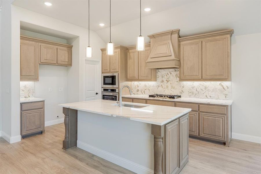 Furnished interior view inside a new home in Woodstone, Providence Village (Image 9). Furnished interior view inside a new home in Woodstone, Providence Village (Image 9).