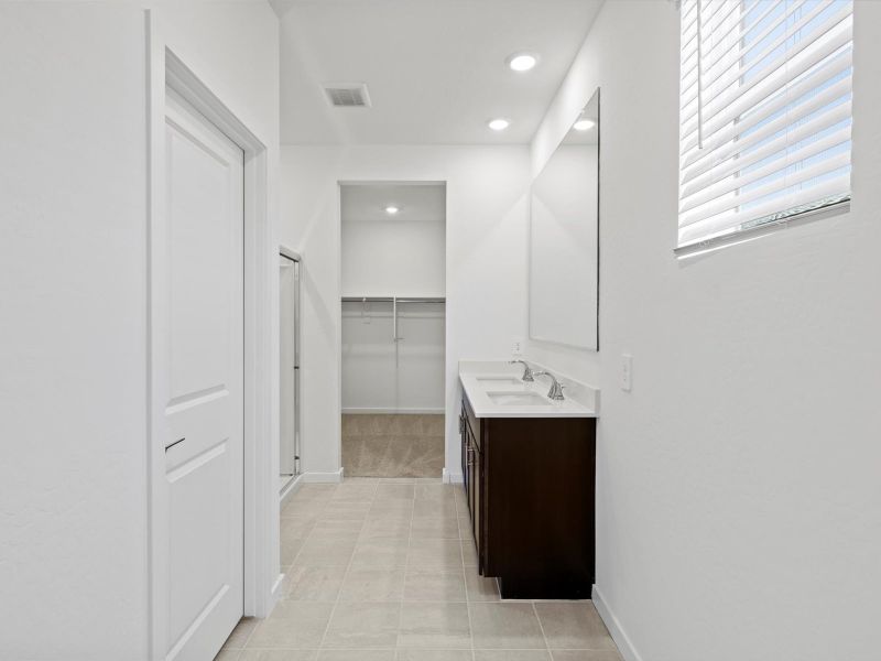 Furnished interior view inside a new home in Mountain View Estates Reserve Series, Buckeye (Image 5).