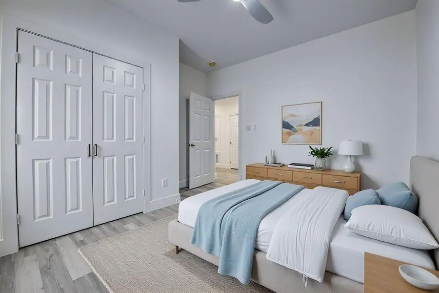 Furnished interior view inside a new home in , Houston (Image 8).