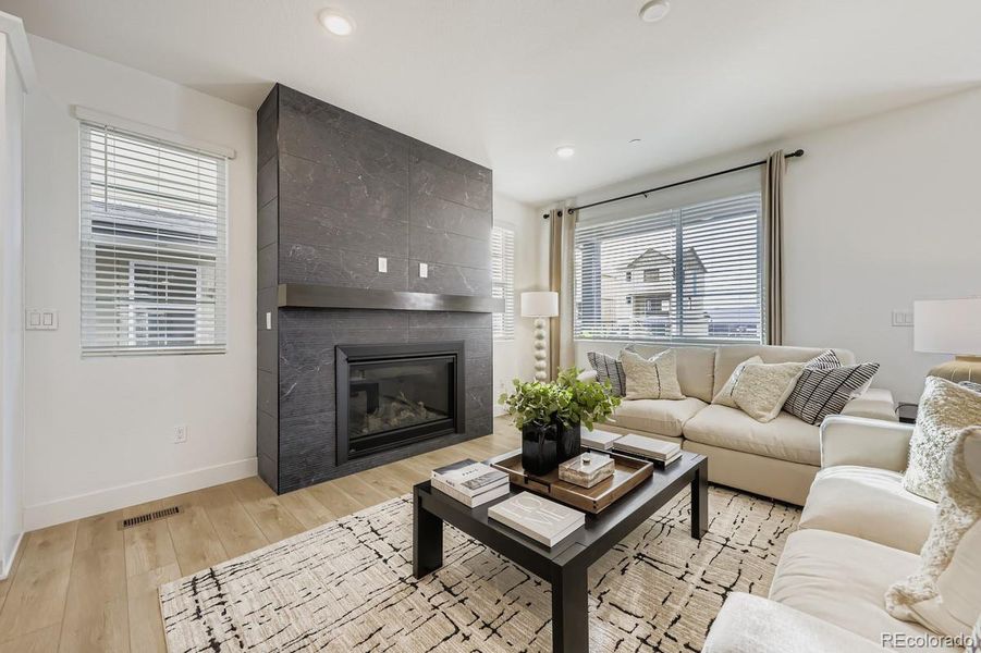 Furnished interior view inside a new home in Uplands, Westminster (Image 3).