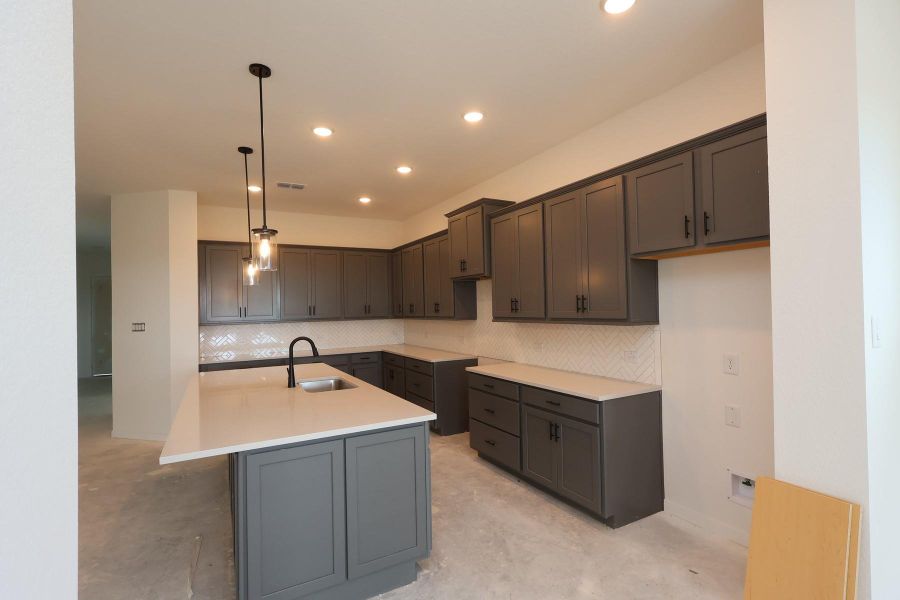 Furnished interior view inside a new home in Oakwood Estates, Waller (Image 3).