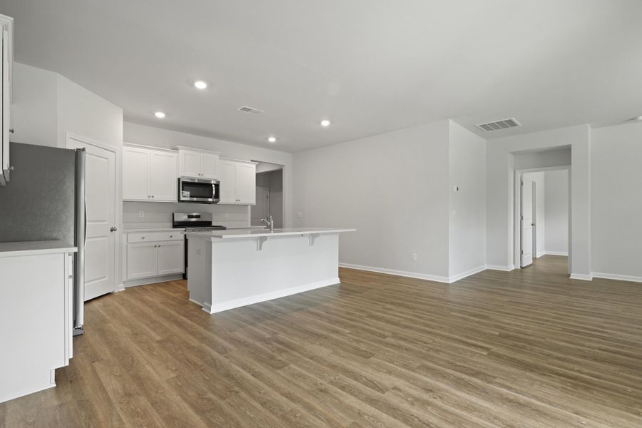 Furnished interior view inside a new home in Pineview North, Summerville (Image 5).