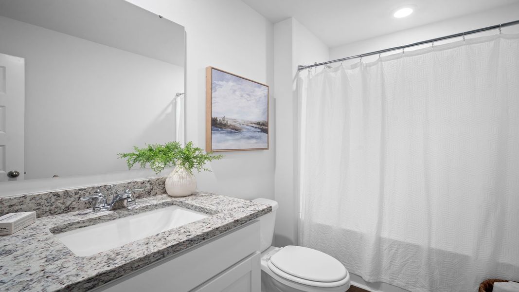 Furnished interior view inside a new home in Longleaf Village, Rincon (Image 8). Furnished interior view inside a new home in Longleaf Village, Rincon (Image 8).