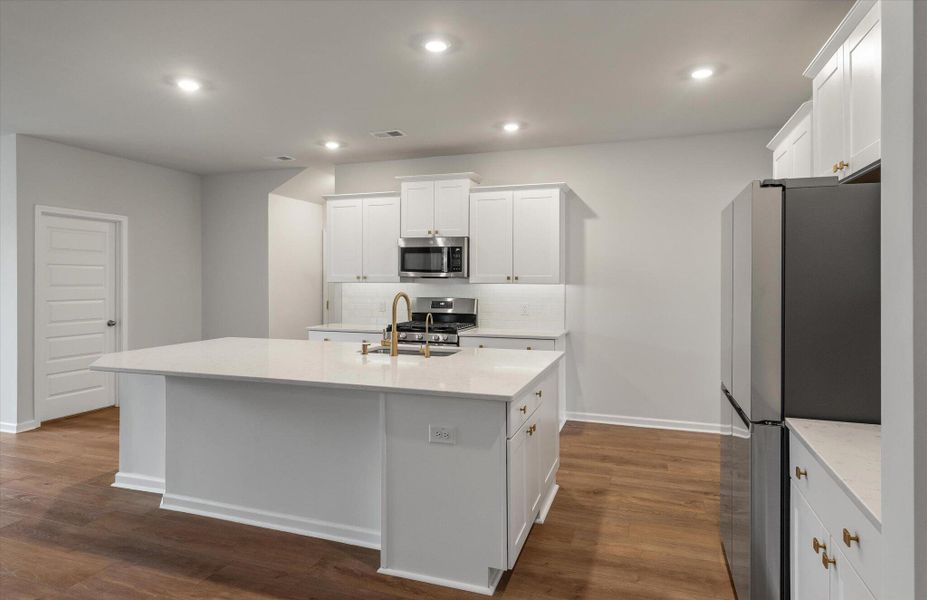 Furnished interior view inside a new home in Sweetgrass at Summers Corner, Summerville (Image 15).