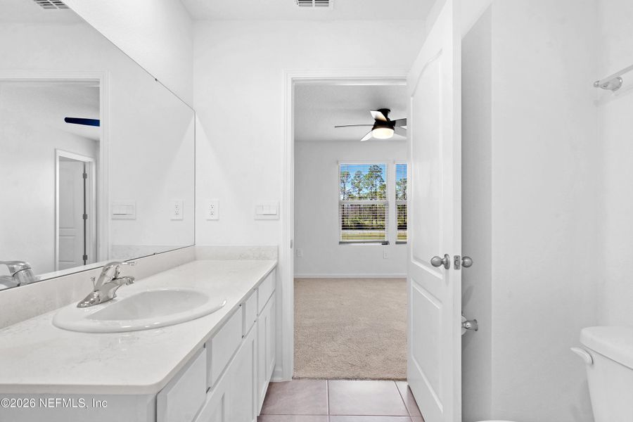 Furnished interior view inside a new home in , St. Augustine (Image 9).