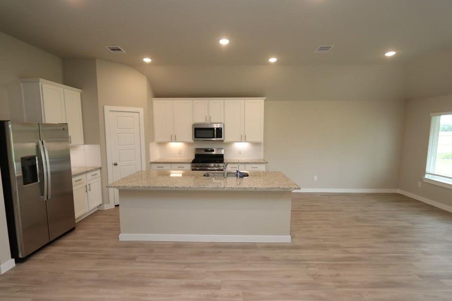 Furnished interior view inside a new home in Ambrose, La Marque (Image 12). Furnished interior view inside a new home in Ambrose, La Marque (Image 12).
