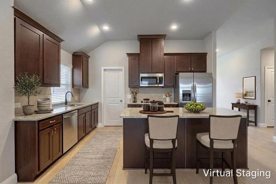 Furnished interior view inside a new home in , Mesquite (Image 12).