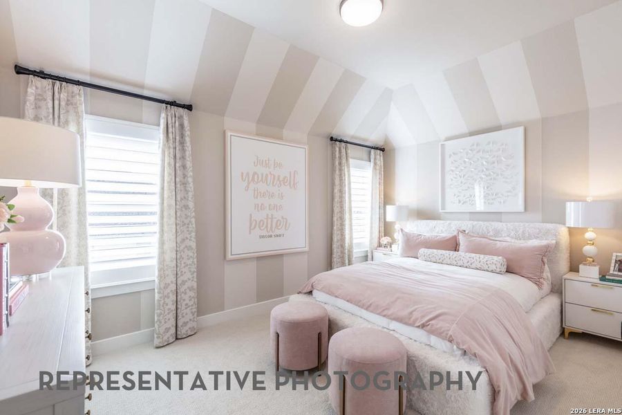 Furnished interior view inside a new home in Esperanza, Boerne (Image 11).