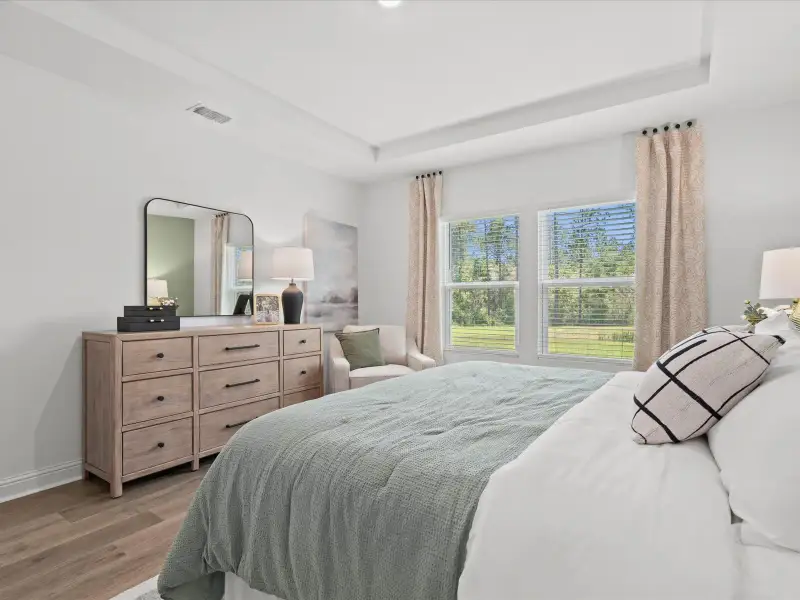 Furnished interior view inside a new home in Waterside - Coastline Series, Longs (Image 13). Furnished interior view inside a new home in Waterside - Coastline Series, Longs (Image 13).