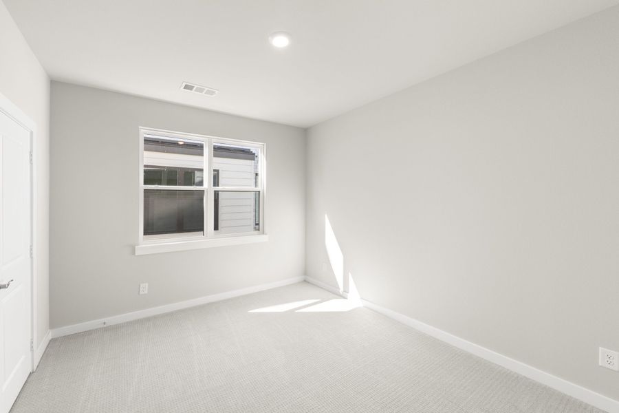 Spacious, unfurnished interior of a new home in Ten Mile Creek, Celina (Image 24). Spacious, unfurnished interior of a new home in Ten Mile Creek, Celina (Image 24).