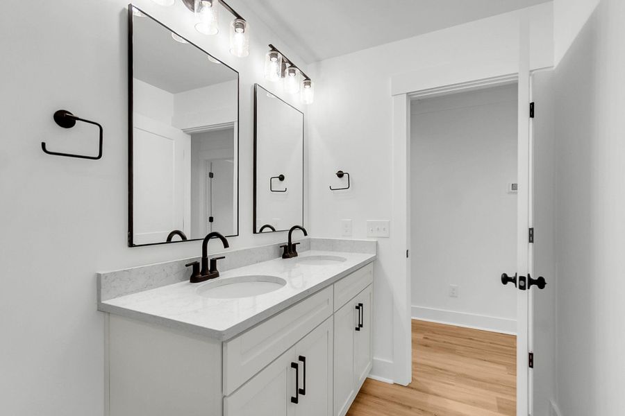 Furnished interior view inside a new home in , North Charleston (Image 19).