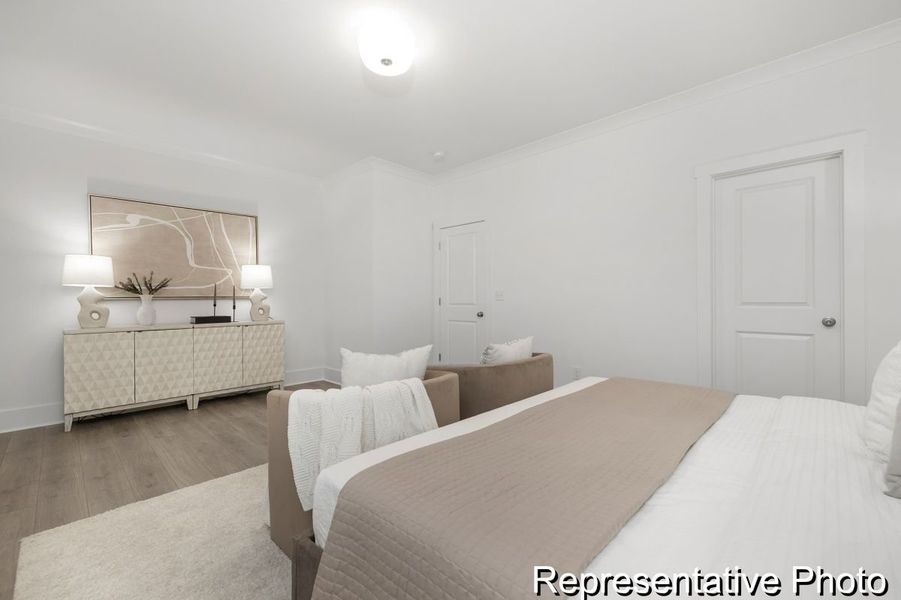 Furnished interior view inside a new home in Stonebridge Fairways, Monroe (Image 14).