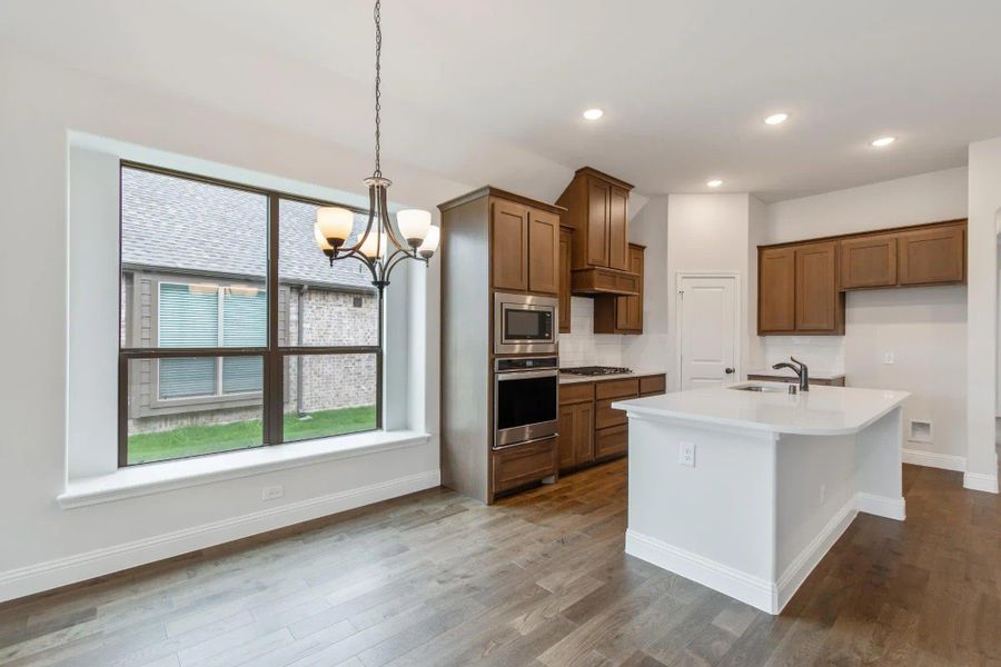 Nook to Kitchen | Concept 2086 at Redden Farms - Classic Series in Midlothian, TX by Landsea Homes