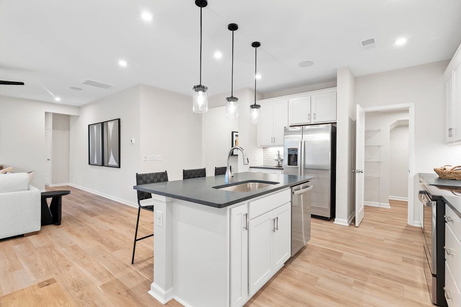 Representative furnished interior of a home built from the Henderson by Tri Pointe Homes in Alton Creek, Mint Hill (Image 10).