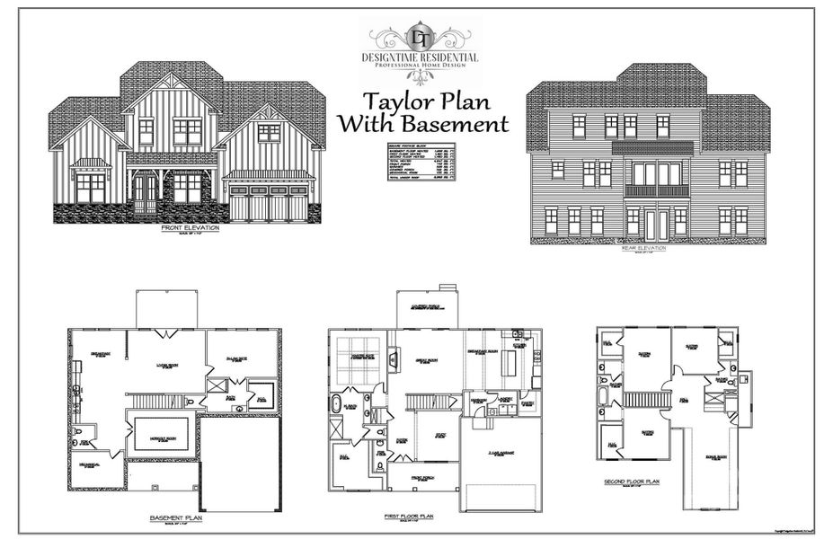2D floor plan layout of this home in , Tega Cay, SC (Image 5).