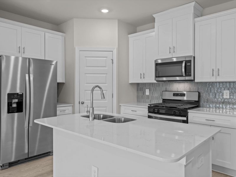 Furnished interior view inside a new home in Northbrook Village Townes, Taylors (Image 5).