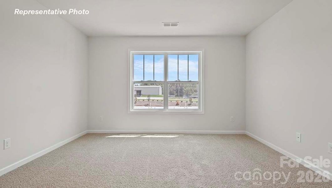 Spacious, unfurnished interior of a new home in Skybrook Corners, Huntersville (Image 22).