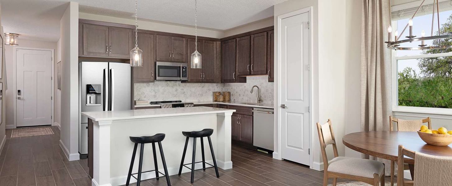 Representative furnished interior of a home built from the Surf by Ashton Woods in Montague Chase, Tampa (Image 5).