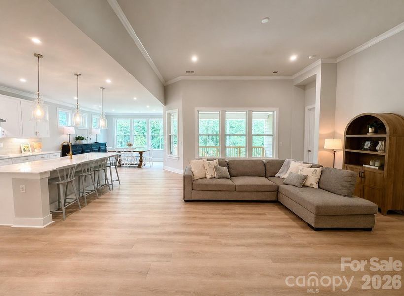 Furnished interior view inside a new home in Brownstone Ridge, Mooresville (Image 18).
