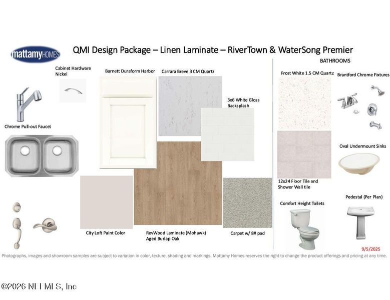 Sample of building materials used in homes in RiverTown, St. Johns (Image 5).
