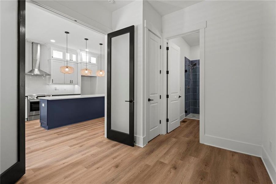 Furnished interior view inside a new home in , Stockbridge (Image 9).