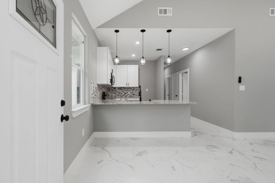 Furnished interior view inside a new home in , Willis (Image 5).