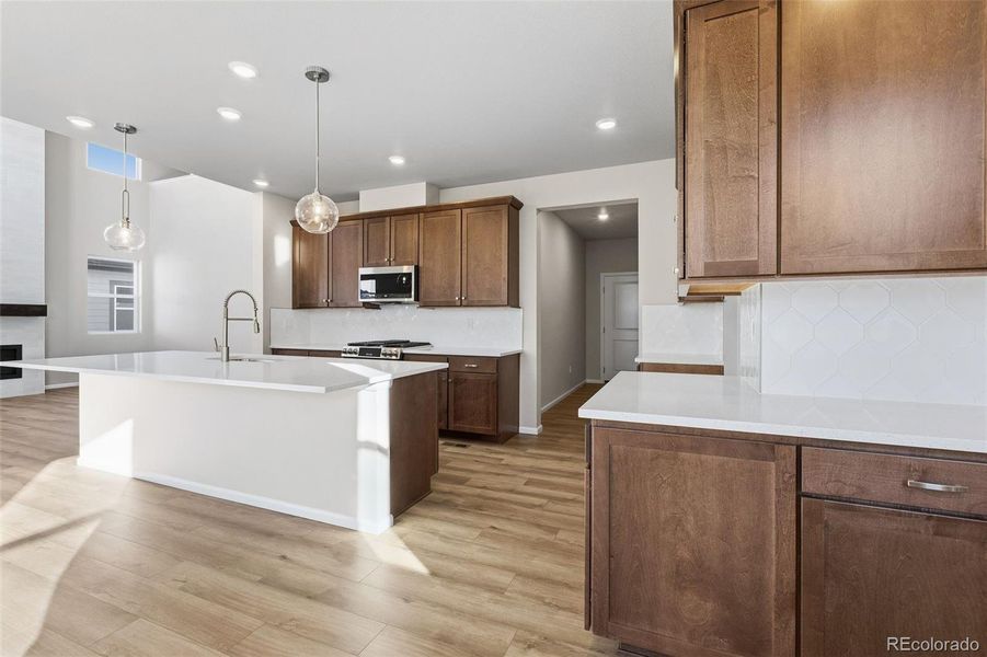 Furnished interior view inside a new home in Talon Pointe, Thornton (Image 14).