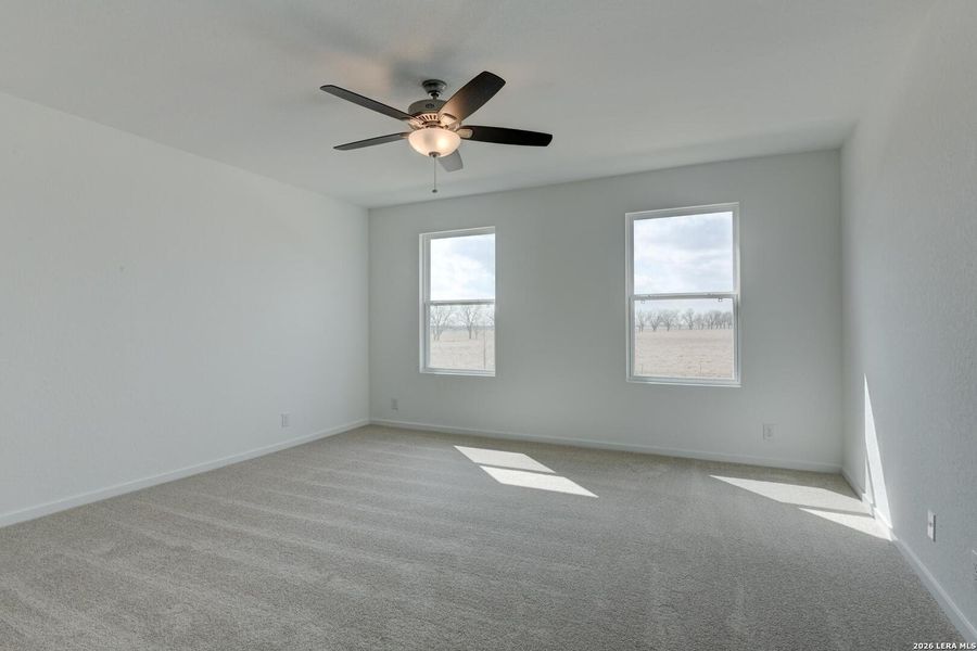 Spacious, unfurnished interior of a new home in Hennersby Hollow, San Antonio (Image 26). Spacious, unfurnished interior of a new home in Hennersby Hollow, San Antonio (Image 26).