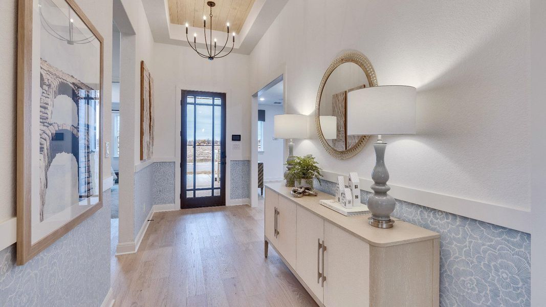 Model home photos of similar floorplans, not pictures of actual home.