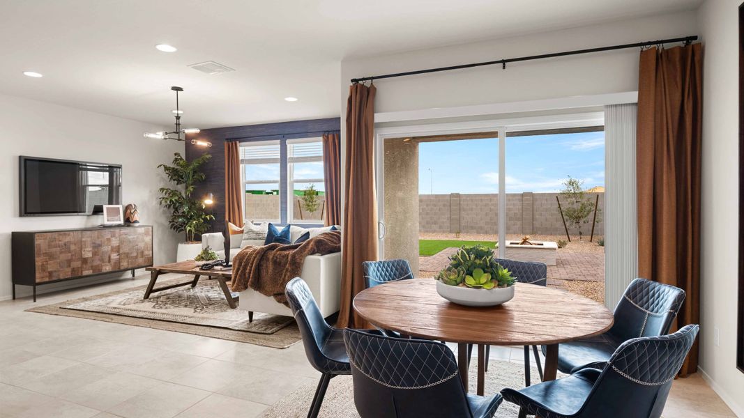 Furnished interior view inside a new home in Radiance at Superstition Vistas, Apache Junction (Image 9).
