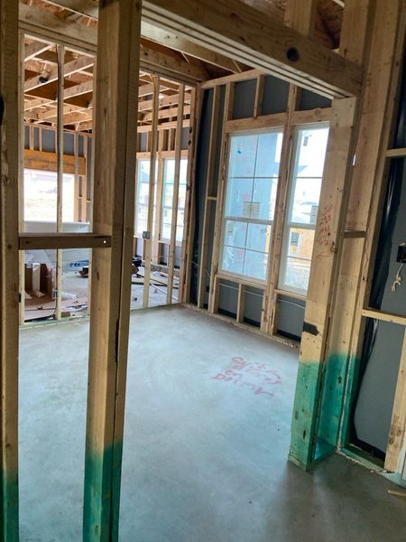 In-progress construction of a new home in Hillview Addition, Decatur, TX (Image 8). In-progress construction of a new home in Hillview Addition, Decatur, TX (Image 8).