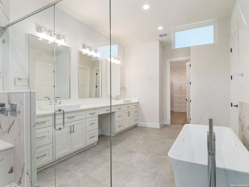 Furnished interior view inside a new home in , San Antonio (Image 11).