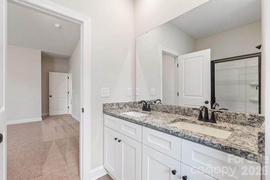 Furnished interior view inside a new home in Ascot Woods, Charlotte (Image 6).
